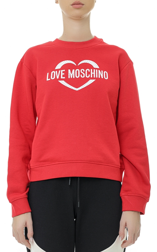 LOVE MOSCHINO-Bluza cu imprimeu grafic 3D